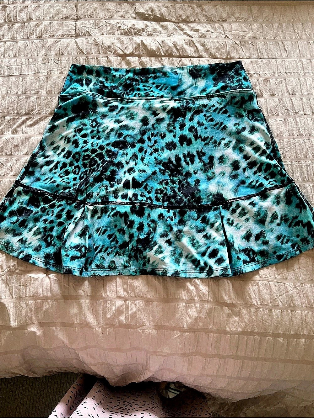 DONAJO Leopard Print Athletic Mini tennis pickleball Skort